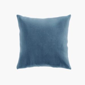 ROVE CONCEPTS Square Throw Pillow Covers, Set of 2, Solstice (Blue) Plush Velvet